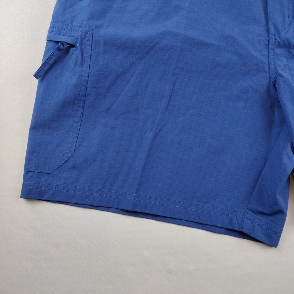 Reel Legends Tarpon Performance Shorts Mens XL Blue 7.5" Inseam Lightweight - Picture 7 of 16